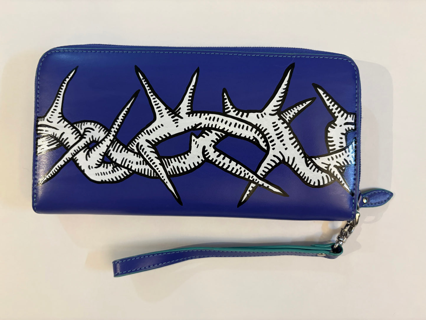 Blue Thorn Wallet
