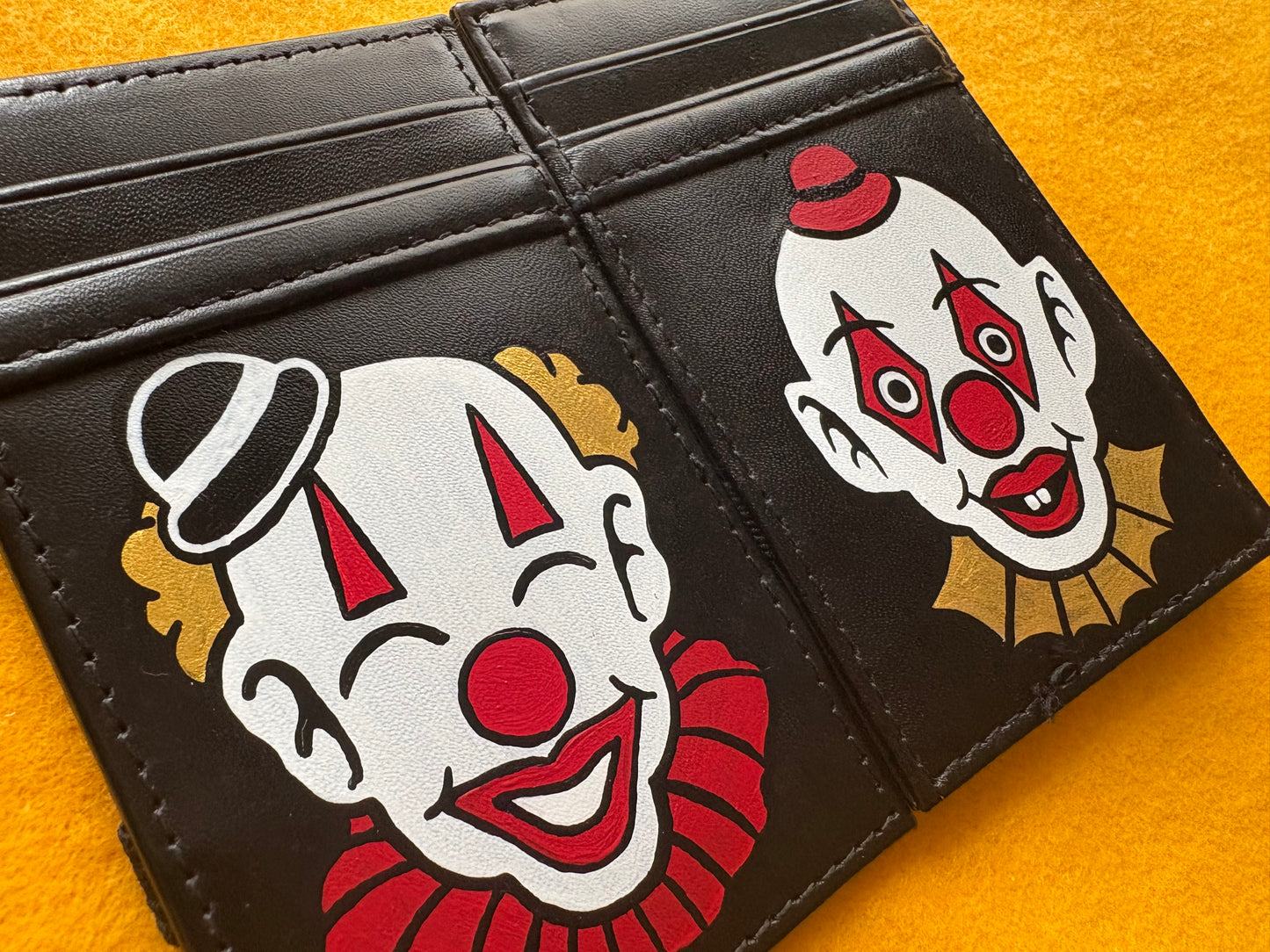 Silly Clown Bi-fold Wallet