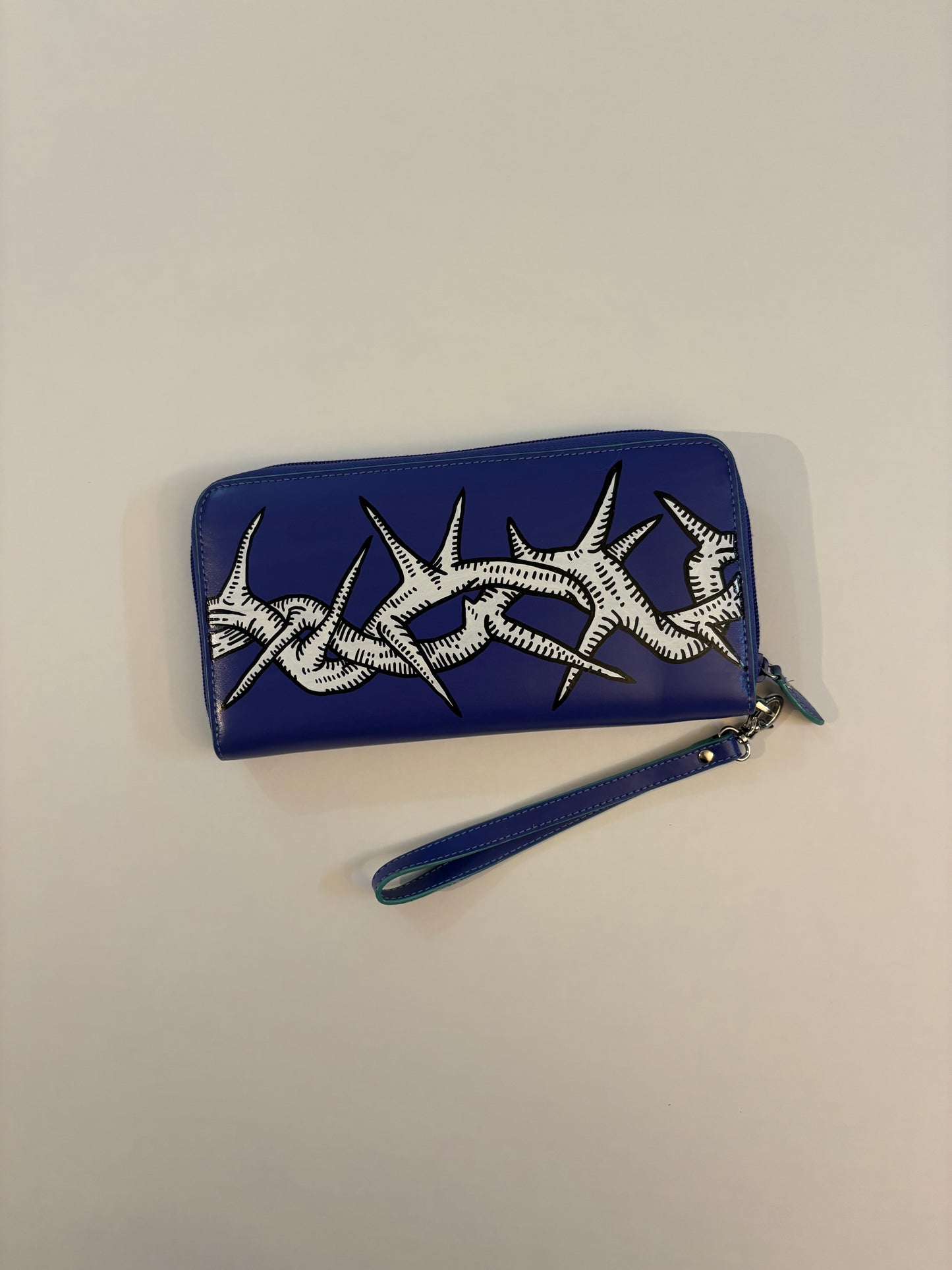 Blue Thorn Wallet