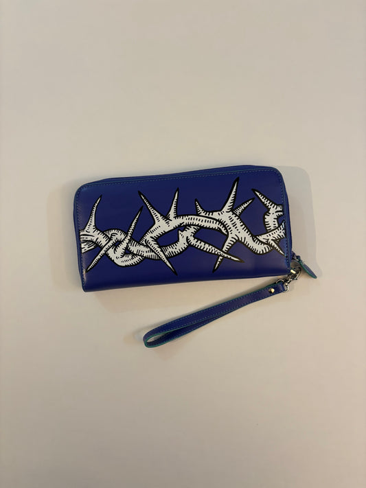 Blue Thorn Wallet