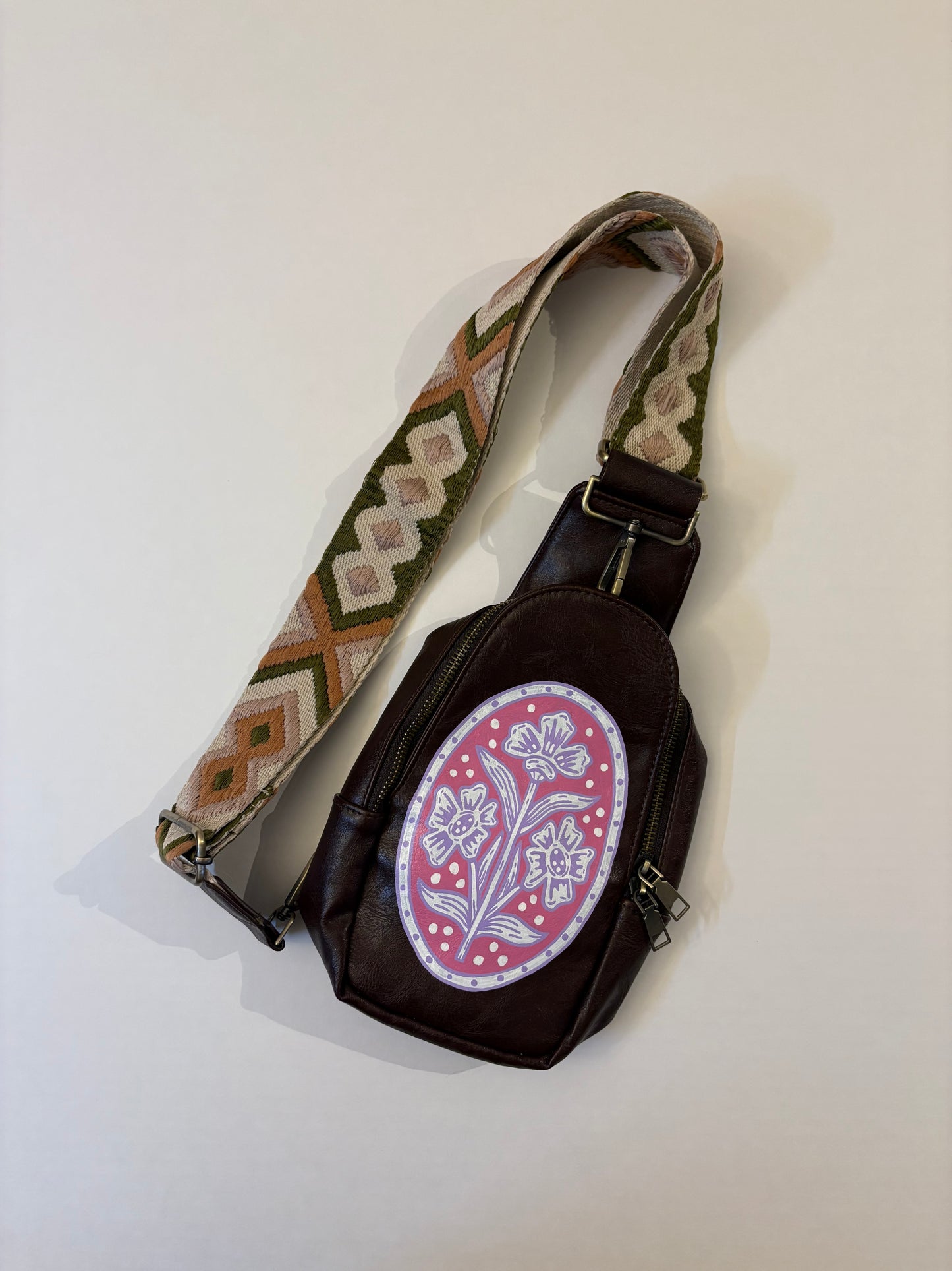 Floral Crossbody Bag