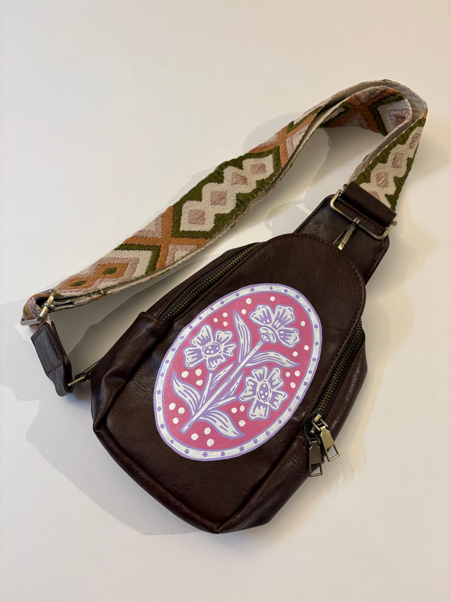 Floral Crossbody Bag