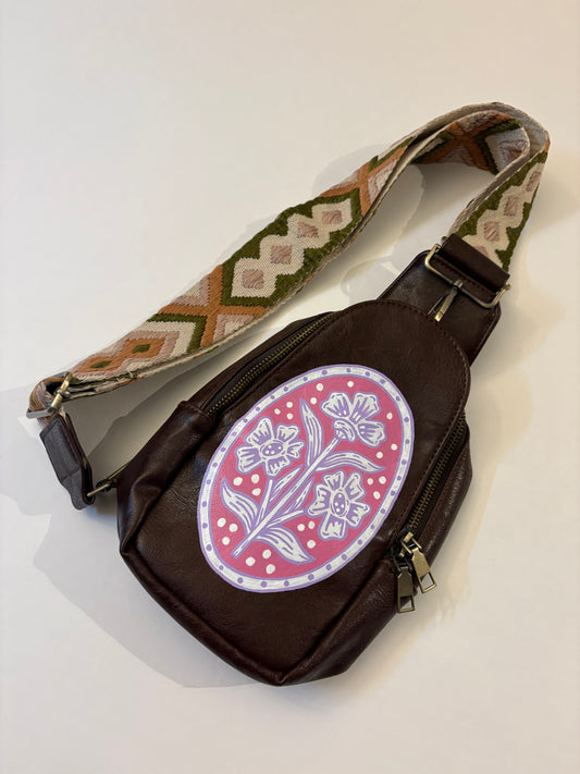 Floral Crossbody Bag